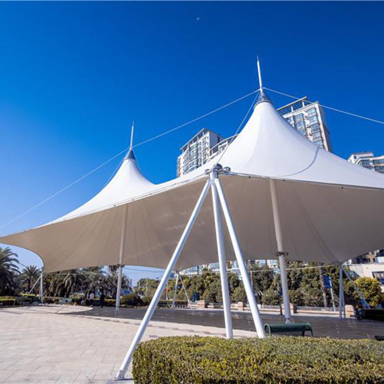 黄梅县膜结构景观棚