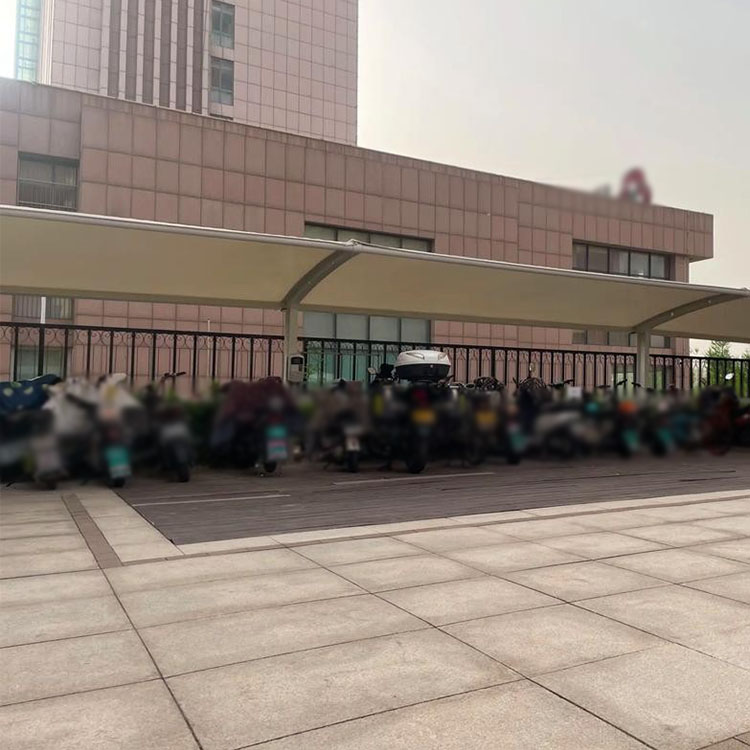 黄梅县膜结构电动车棚