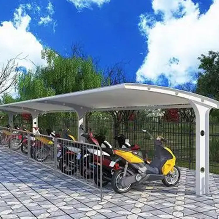 黄梅县膜结构电动车棚